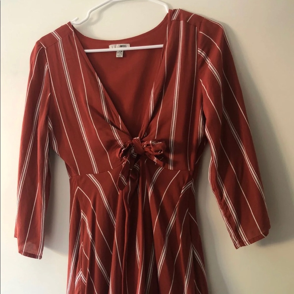 Amuse stripe dress